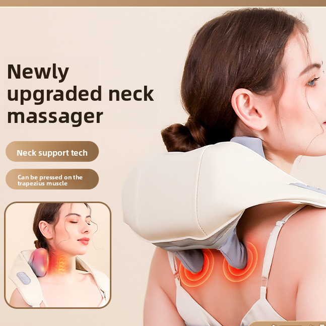 Rechargeable Shoulder Neck Massager with Heat