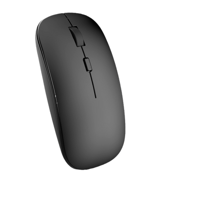 Rechargeable Silent Wireless Mouse with Bluetooth and 2.4G Dual Mode