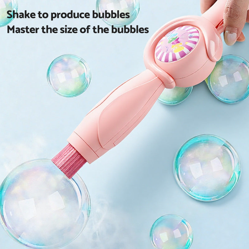 Rechargeable Smoke Bubble Blower Toy