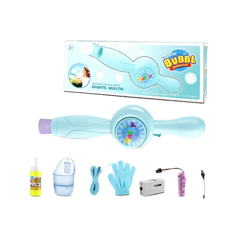 Rechargeable Smoke Bubble Blower Toy