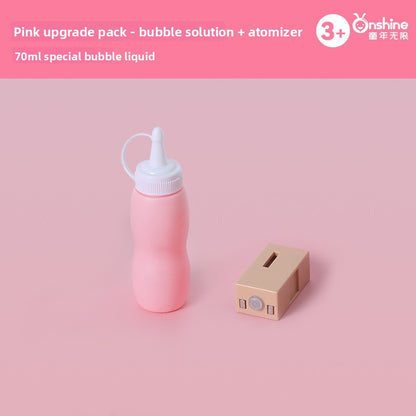 Rechargeable Smoke Bubble Machine