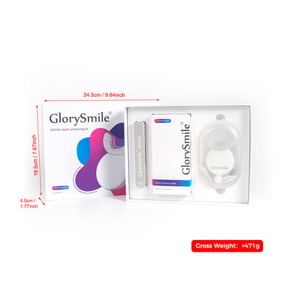 Rechargeable Teeth Whitening Device with Blue Light