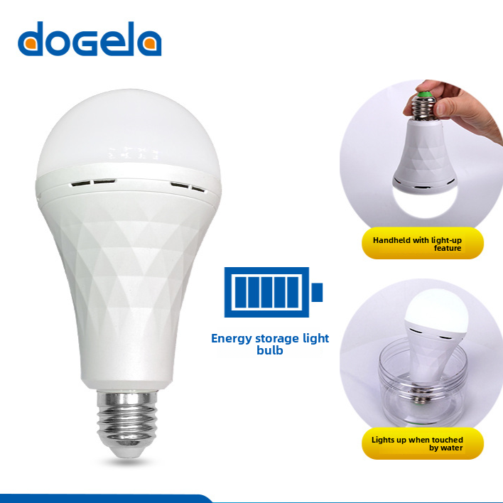 Rechargeable Touch Control LED Emergency Light Bulb