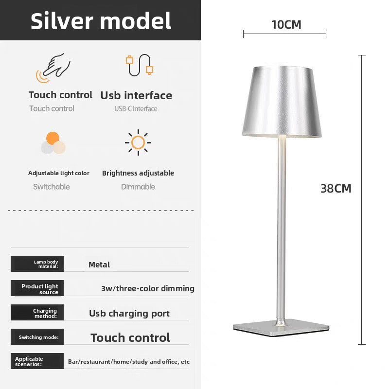 Rechargeable Touch Control LED Table Lamp