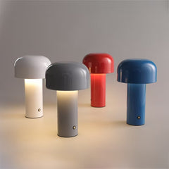 Mushroom lamp-white