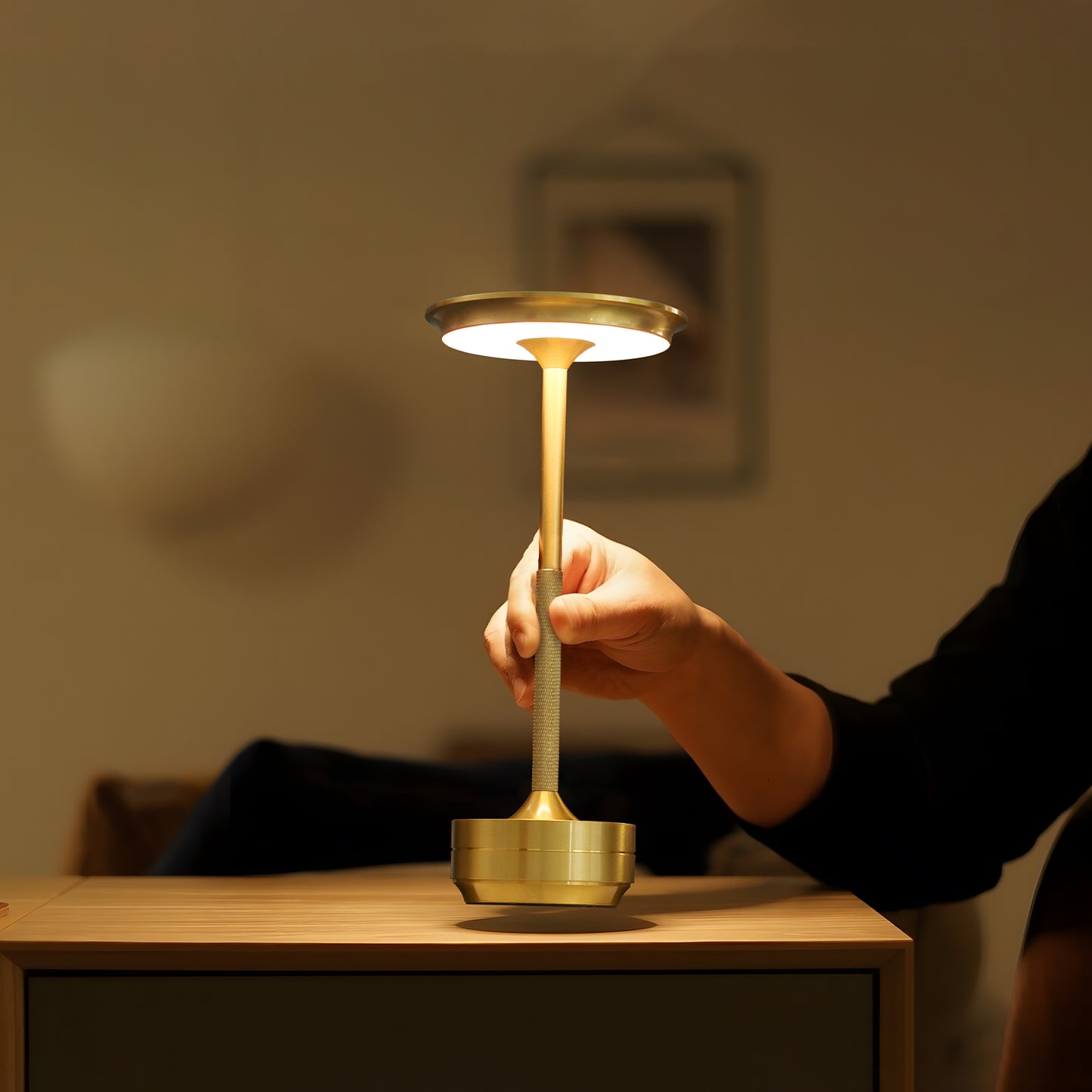 Rechargeable Touch Control Table Lamp