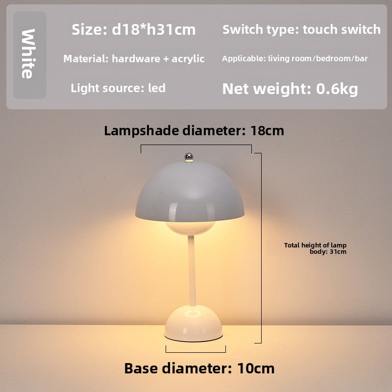 Rechargeable Touch Control Table Lamp