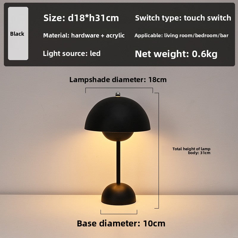 Rechargeable Touch Control Table Lamp