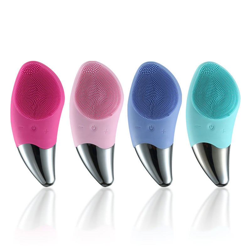 Rechargeable Ultrasonic Silicone Facial Cleanser