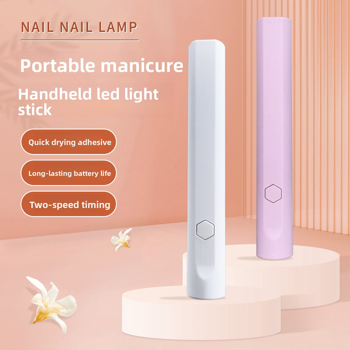 Rechargeable UV Nail Lamp for Gel Polish Curing