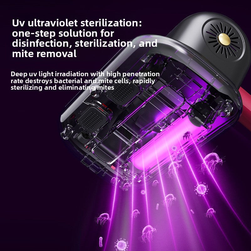 Rechargeable UV Sterilization Mite Vacuum Cleaner