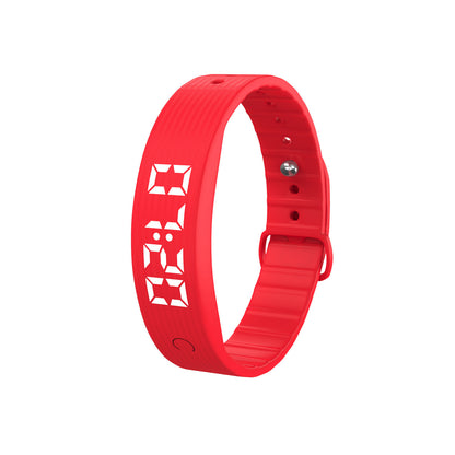 Rechargeable Vibrating Alarm Sleep Tracker Bracelet