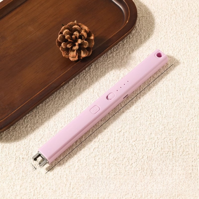 Rechargeable Windproof Electronic Lighter for Kitchen and Aromatherapy