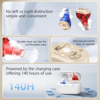 Rechargeable Wireless Hearing Aid Amplifier