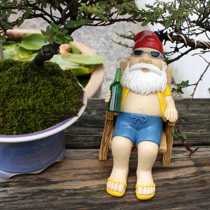 Recliner Dwarf Garden Decoration