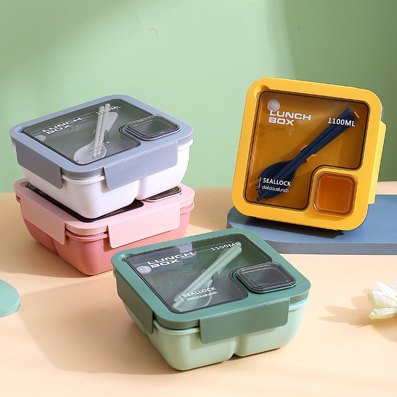 Rectangular Compartmentalized Lunch Box