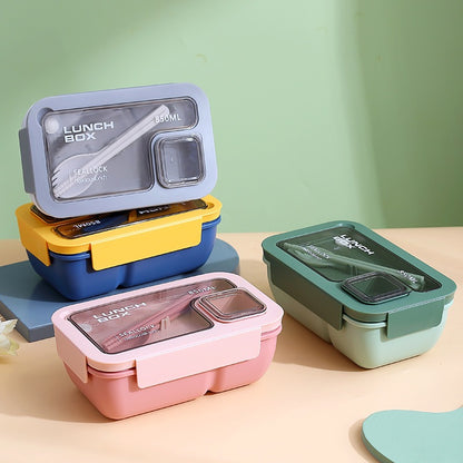 Rectangular Compartmentalized Lunch Box