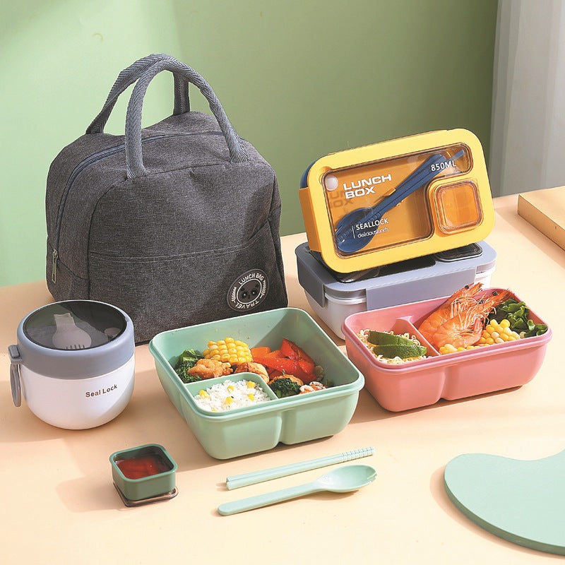 Rectangular Compartmentalized Lunch Box