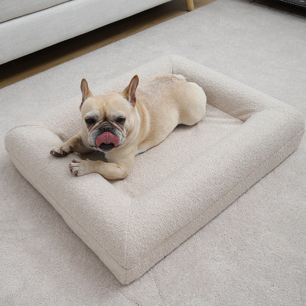 Rectangular dog pad, detachable