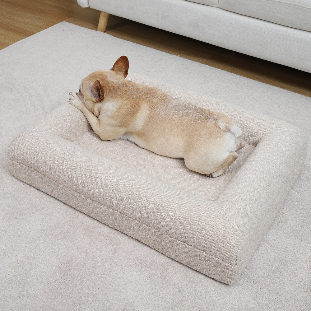 Rectangular dog pad, detachable