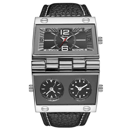 Rectangular men's watch