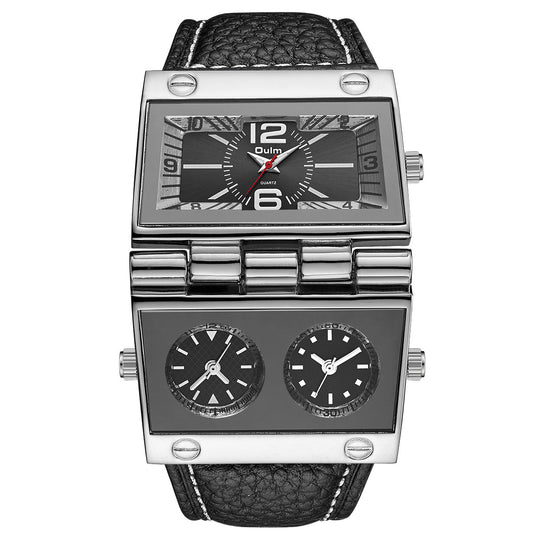 Rectangular men's watch