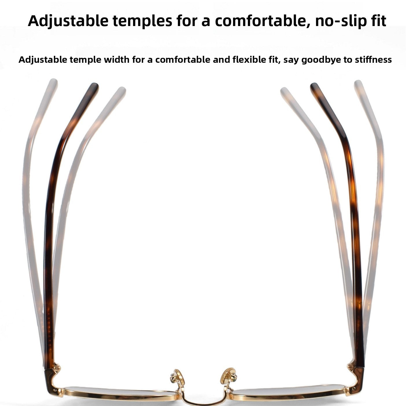 Rectangular Metal Frame Sunglasses