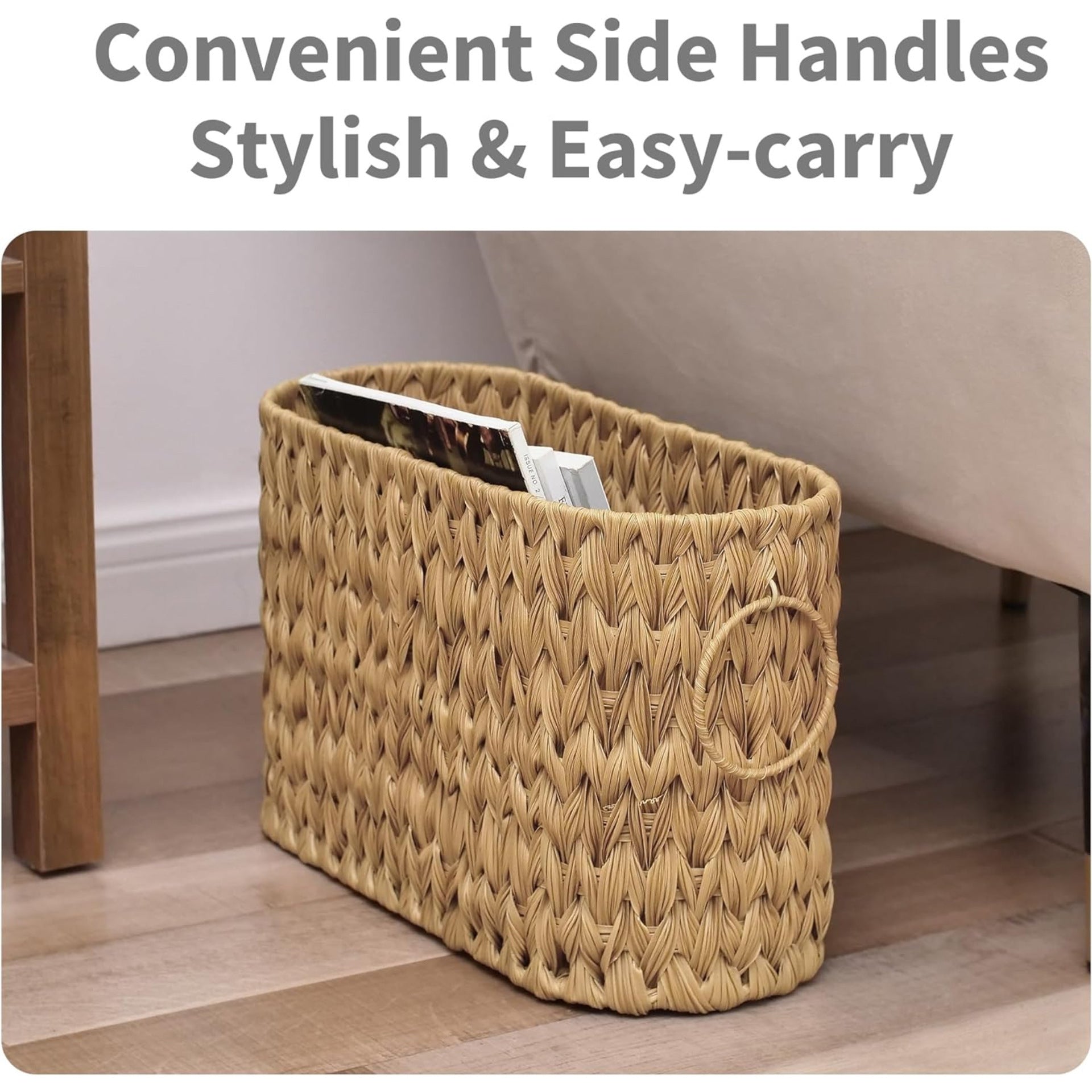 Rectangular Rattan Storage Basket