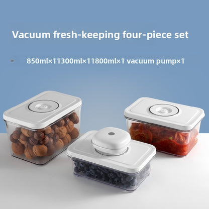 Rectangular Vacuum Food Storage Containers