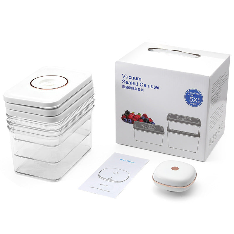 Rectangular Vacuum Food Storage Containers