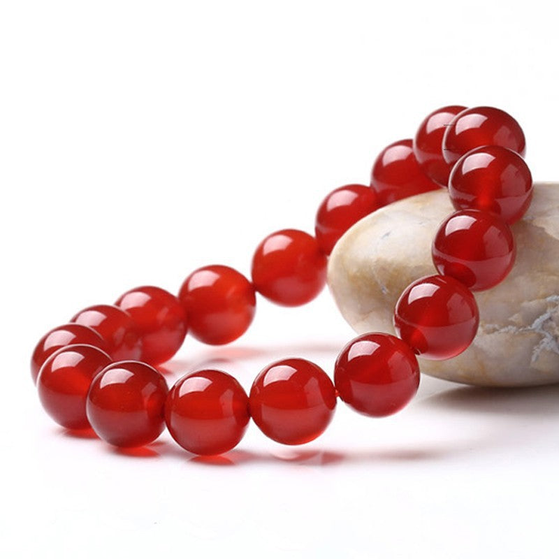 Red agate bracelet