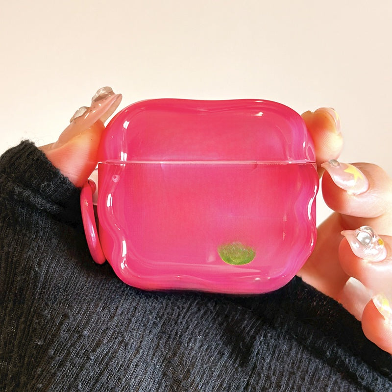 Red Apple Earphone Protective Case