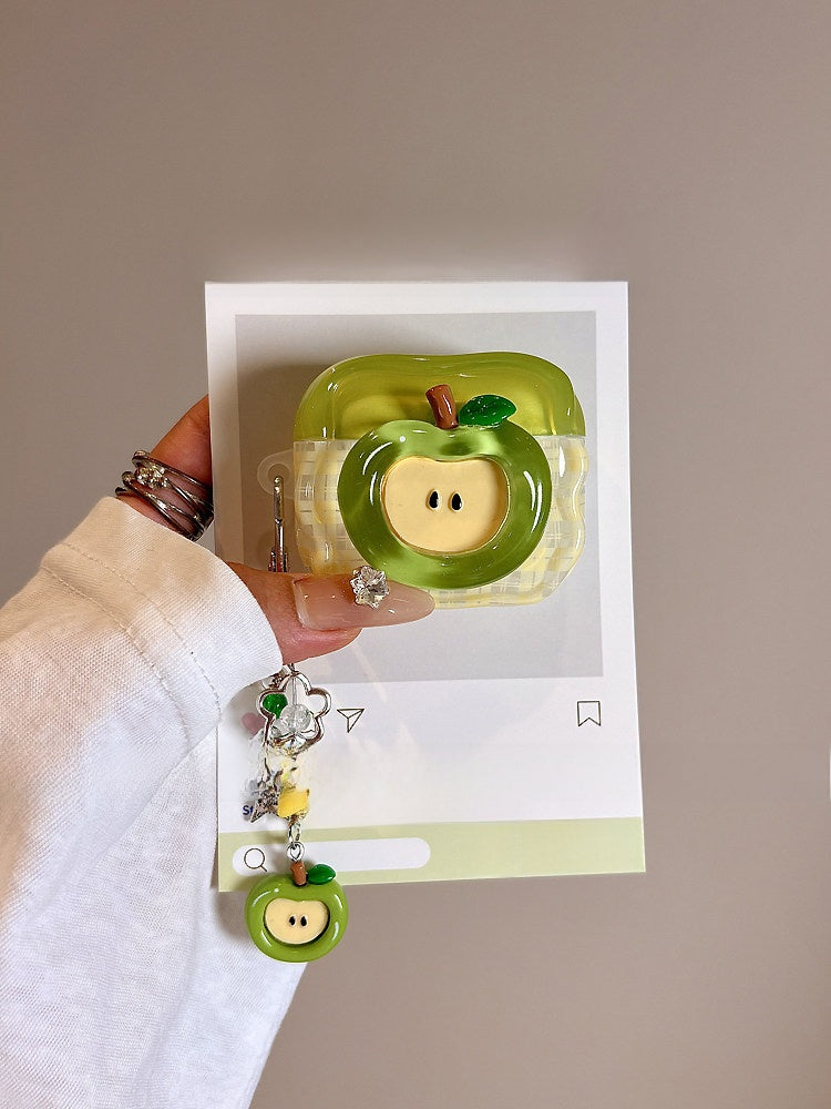 Red Apple Earphone Protective Case