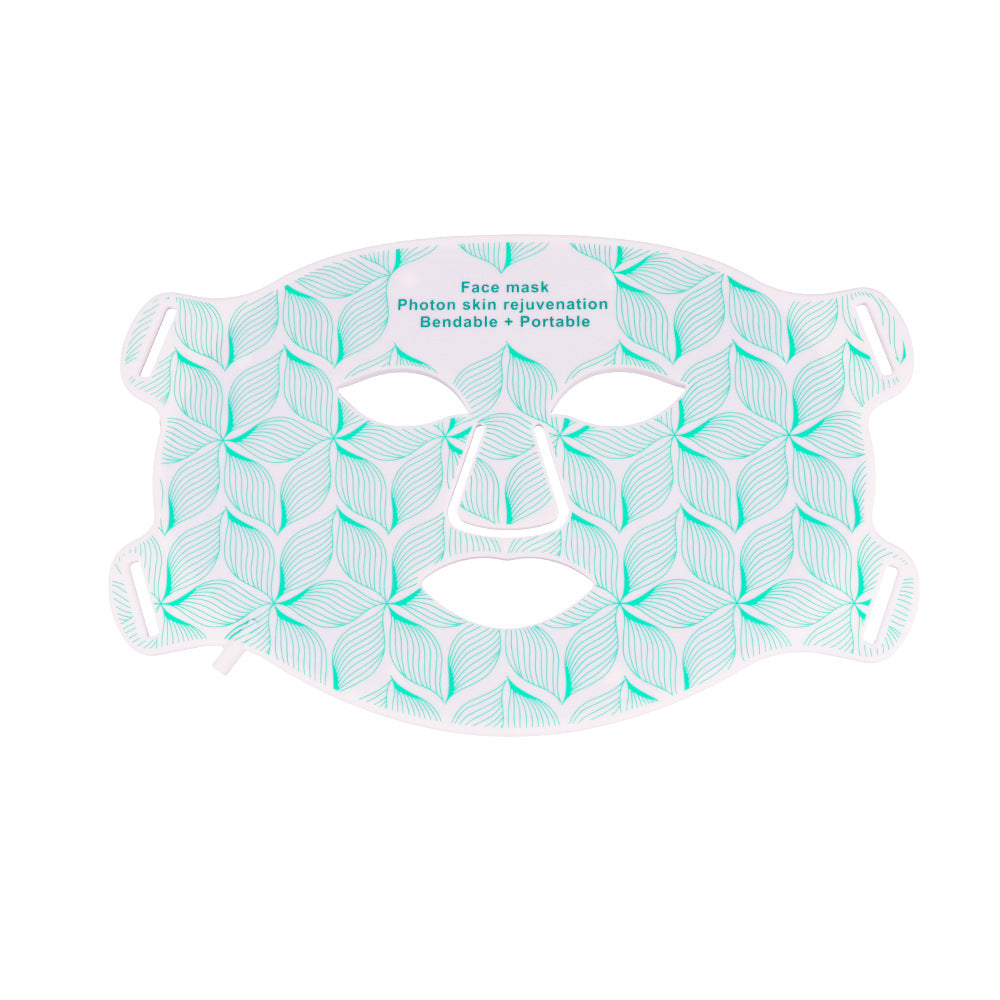 Red Blue Light Therapy Facial Mask Device