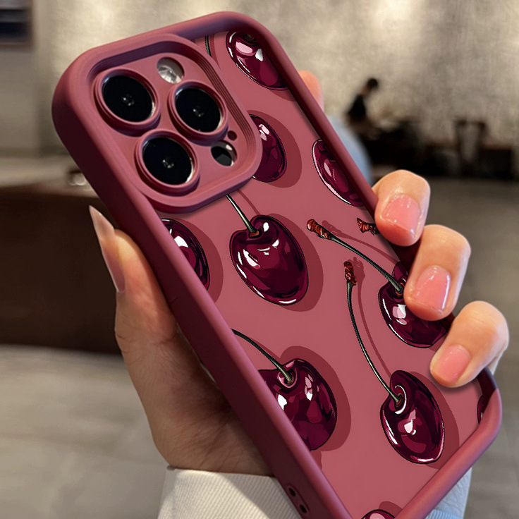 Red Cherry Design iPhone Protective Case
