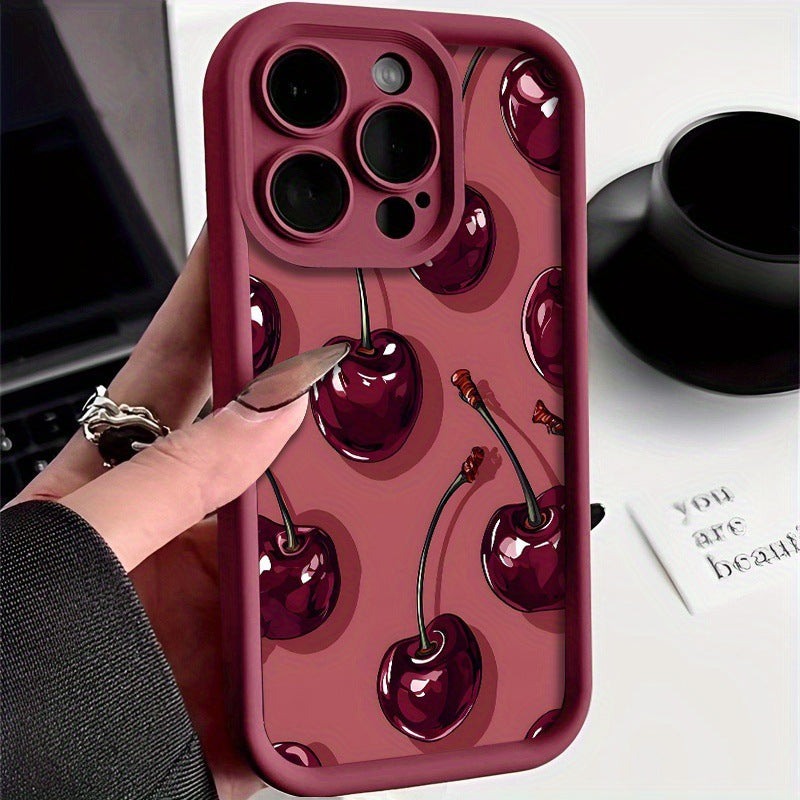 Red Cherry Design iPhone Protective Case