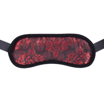 Red classic light-blocking eye mask