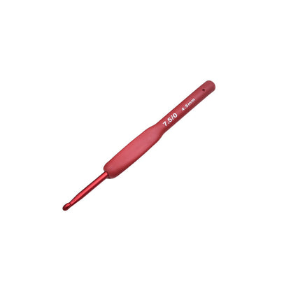 Red crochet DIY hand-weaving tool