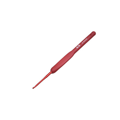 Red crochet DIY hand-weaving tool