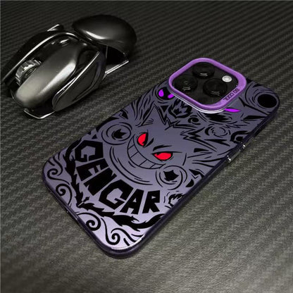 Red-eyed black-eyed ghost iPhone case