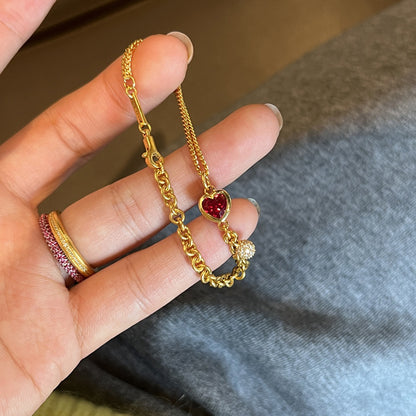 Red Heart Bracelet