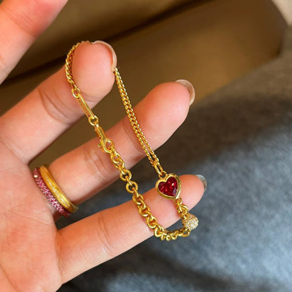 Red Heart Bracelet