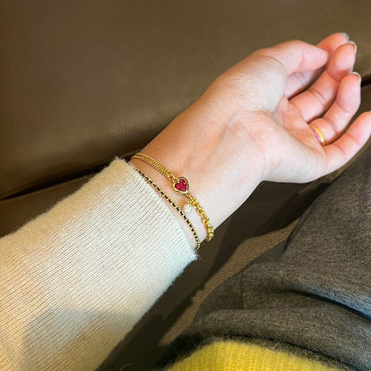 Red Heart Bracelet