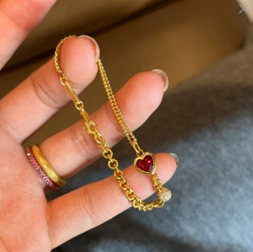 Red Heart Bracelet