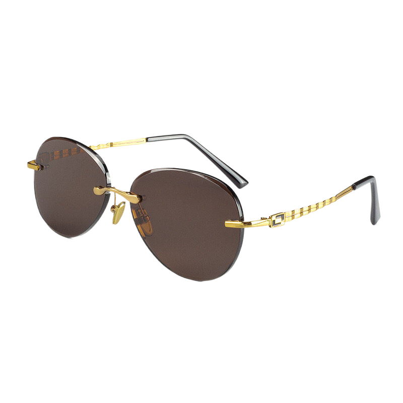 Red Leaf Crystal Eyeglasses
