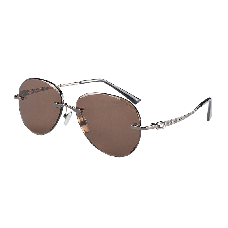 Red Leaf Crystal Eyeglasses