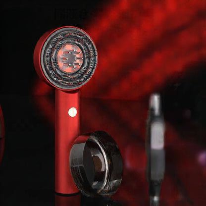 Red light conductive liquid massage comb