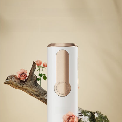 Red light ice point hair removal device