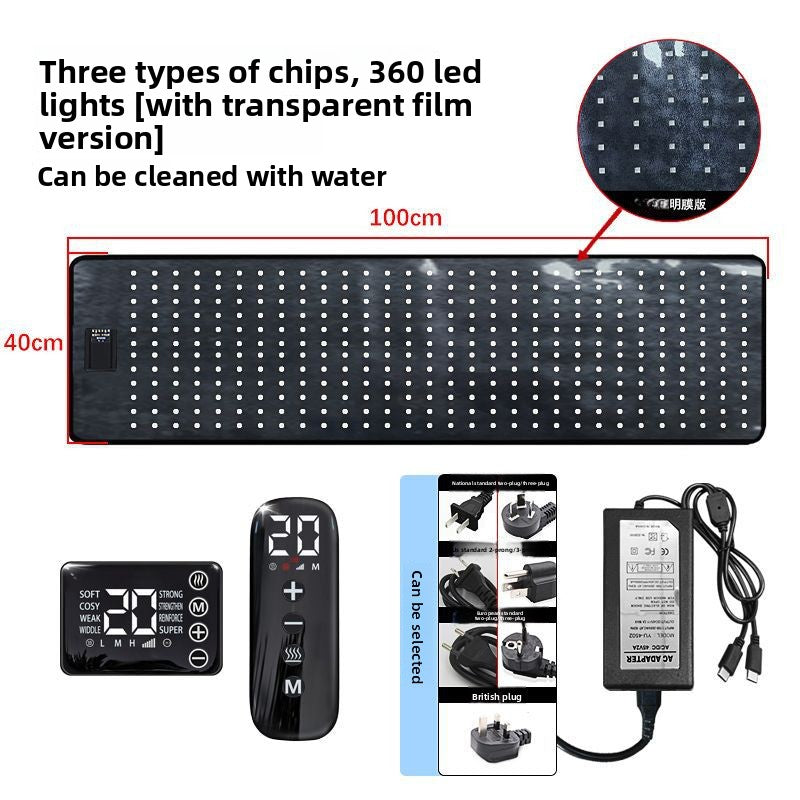 Red light pad phototherapy blanket