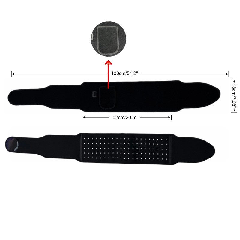 Red light physiotherapy belt